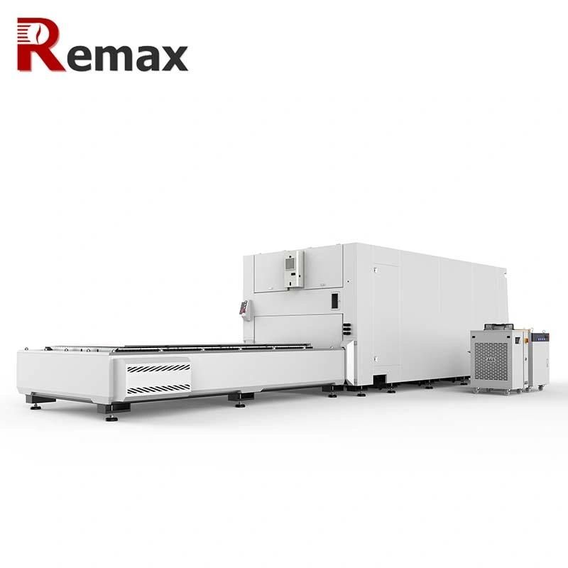 Full Cover Iron Steel Sheet Laser Cutting Machine CNC Fiber 4000W/6000W with Exchange Table 3015