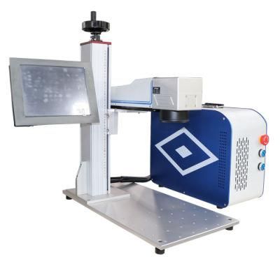 Factory Selling Portable New 20W Fiber Laser Marking Machine for Metal Paper PCB