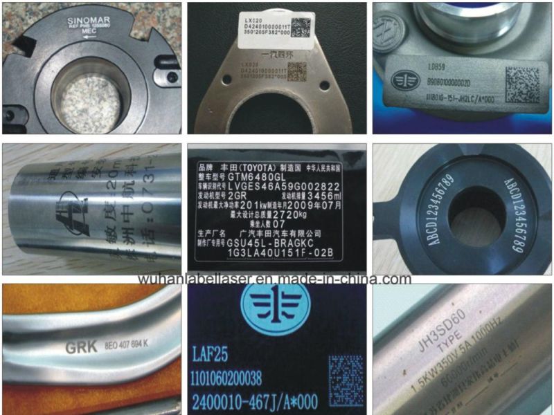 Fast Shipment Standard Optical Fiber Laser Marking Machine Stock