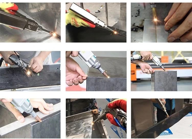 Handheld Sheet Metal Fiber Laser Welding Machine Laser Welder for Aluminum Steel