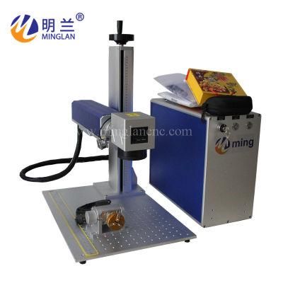 Two-Dimensional Code Date Metal Nameplate Personality DIY Marking 20W30W50W Metal Laser Marking Machine