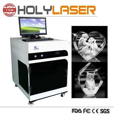 Portrait 3D Crystal Laser Engraving Machine for Tourism Gifts