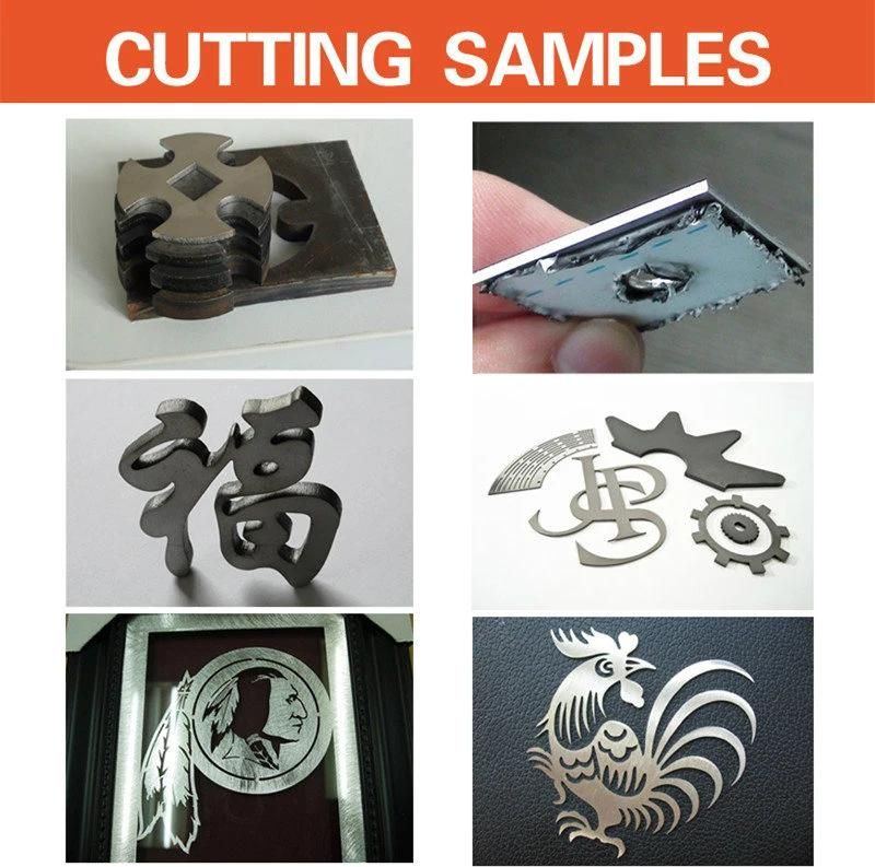 Laser Cutter Dplaser Ce Fiber Laser Cutting Machine for Advertising Board Metal Craft