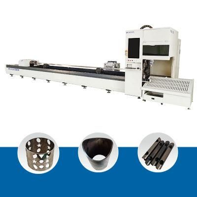 China Manufacture Pipe/Tube CNC Fiber Laser Cutting Machine