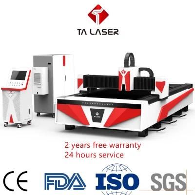 500W Fast Moving CNC Fiber Laser Cutting Machine for Metal Plate Cutting Industry