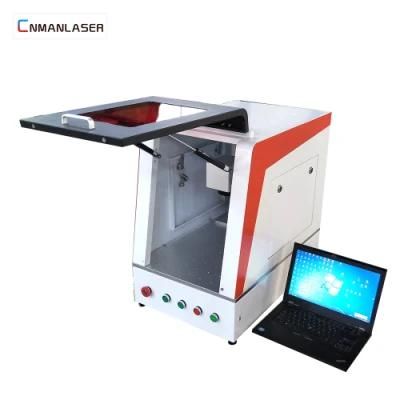 Closed Portable Optical 20W Laser Marking Machine for Clocks Watches