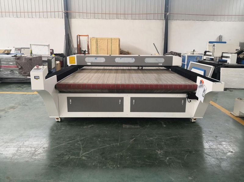 Auto Feeding CNC Laser Cutting Machine for Fabric Fiberglass Leather Garments Cloth 1610 with CCD