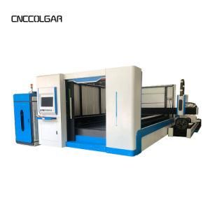 Hot Selling Closed Type Exchange CNC Fiber Laser Cutting Machine