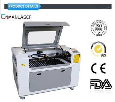 Wood MDF Leather Acrylic 60W Laser Engraving Machine Price 6090