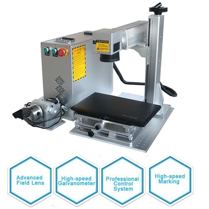 Fiber Laser 20W Making Machine for Serial Number Name Plate