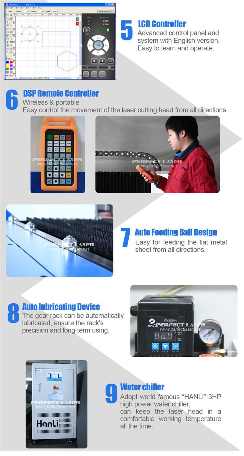 1000W Sheet Fiber CNC Laser Metal Cutting Machine for Tube and Pipe