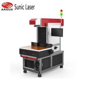 Leather Engraving Machine Fabric Galvo CO2 Laser Marking Machine Dynamic Focusing Laser Cutter for Paper Wedding Card