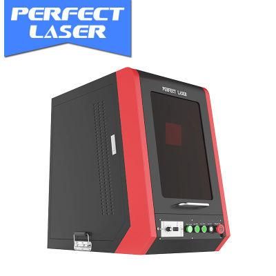 Pedb-200 20W Protective Cover Metal Tags Fiber Optical Laser Marking Machine