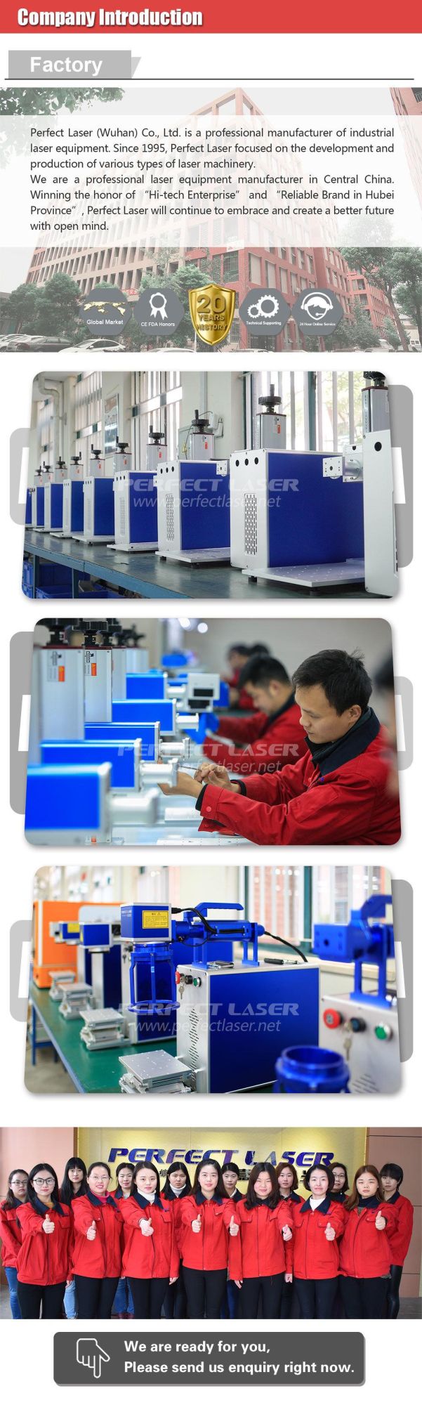 Metal and Plastic Fiber Laser Marking Machine