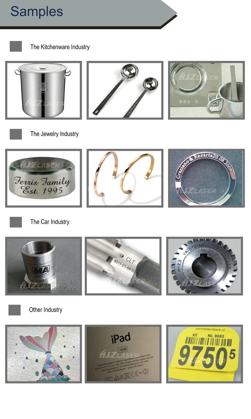 Desktop Fiber Laser Marking Machine with Rotary Device