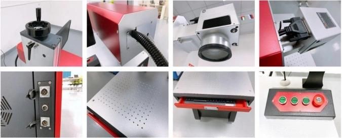 UV Fly High Speed Laser Marking Machine for Glass