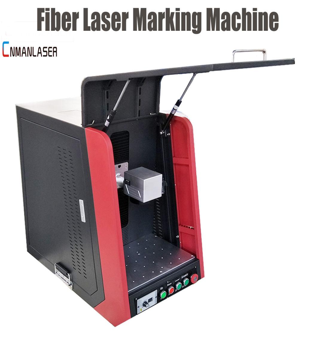 10W Fiber Laser Marking Equipment for Packaging Bottles