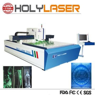 Glass Laser Engraving Machine 1200*800mm Hsgp-1280