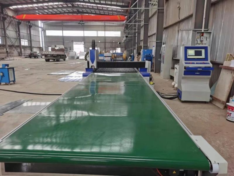 Ventilation Auto Duct Line 5, Rectangular Duct Smart Line, HVAC Ductwork 1000W/1500W Automatic Feed Laser Cutting Machine Production Line