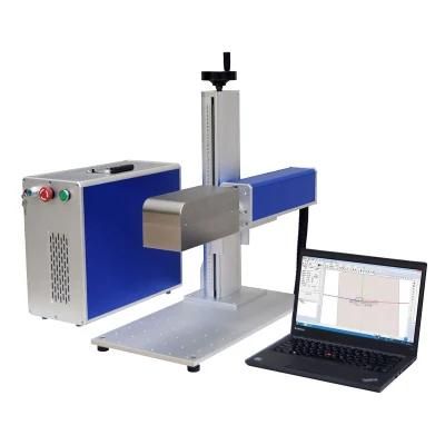Ca-30 Fiber Laser Engraving Machine for Jewelry Silver Copper Engraving CNC Laser Marking Machine
