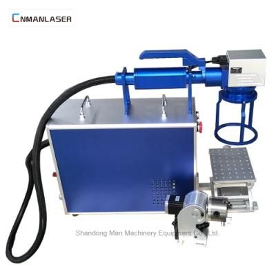 20W Metal label Mini Laser Marking Machine with Ezcad Software