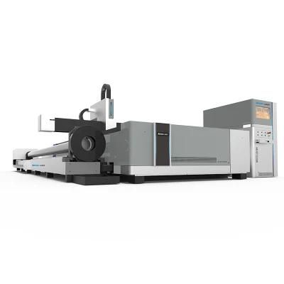 CNC Metal Tube Cutting Tools Plate Engrave Laser Cutting Machine