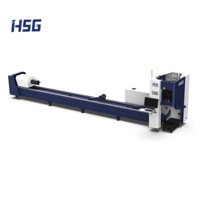 CNC Carbon Steel Laser Cutter Machine Tube Cutting Manufacture