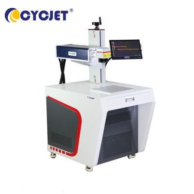 Cycjet Shanghai Lu3 Portable Laser Marker Machine Qr Code Printing on Plastic Cap