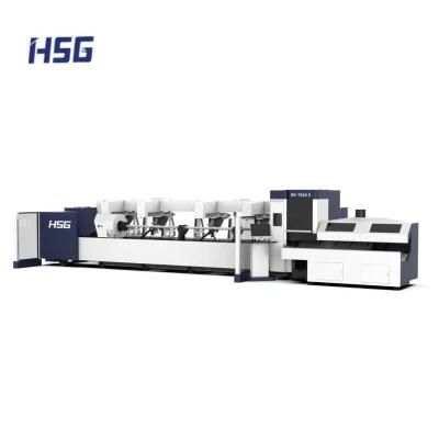 Professional CNC Square Pipe Cutting Machine Plasma Tube Cutting Machine