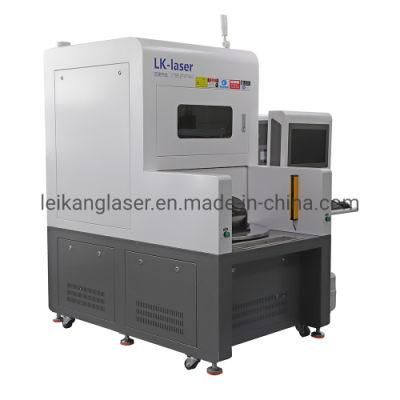 Rotary Laser Welding Machine on Battery Metal Box