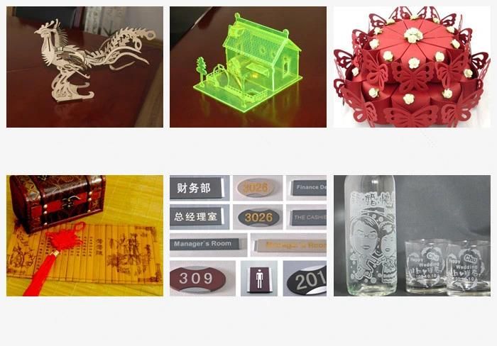 Industry Laser Equipments 6090 Laser Cutting Machine for MDF