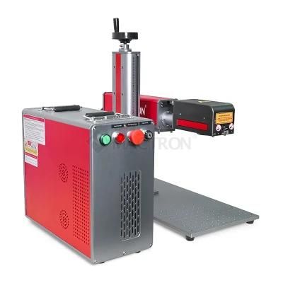 3D Mini Fiber Laser Marking Machine Portable Metal Laser Printing Machine