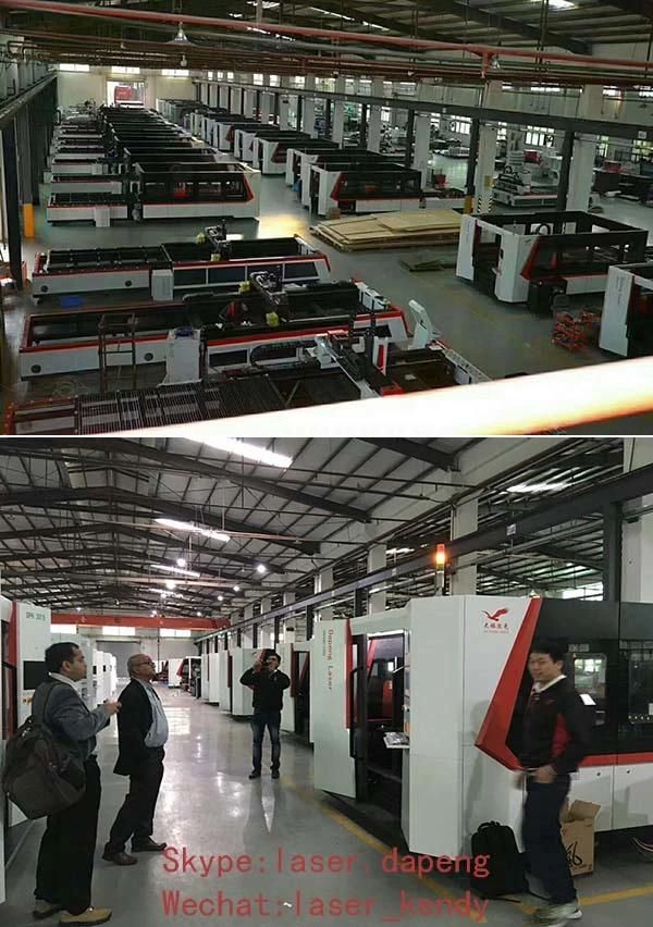 Best Service 1000W Metal Fibers Laser Cutting Machine with Ce Certification