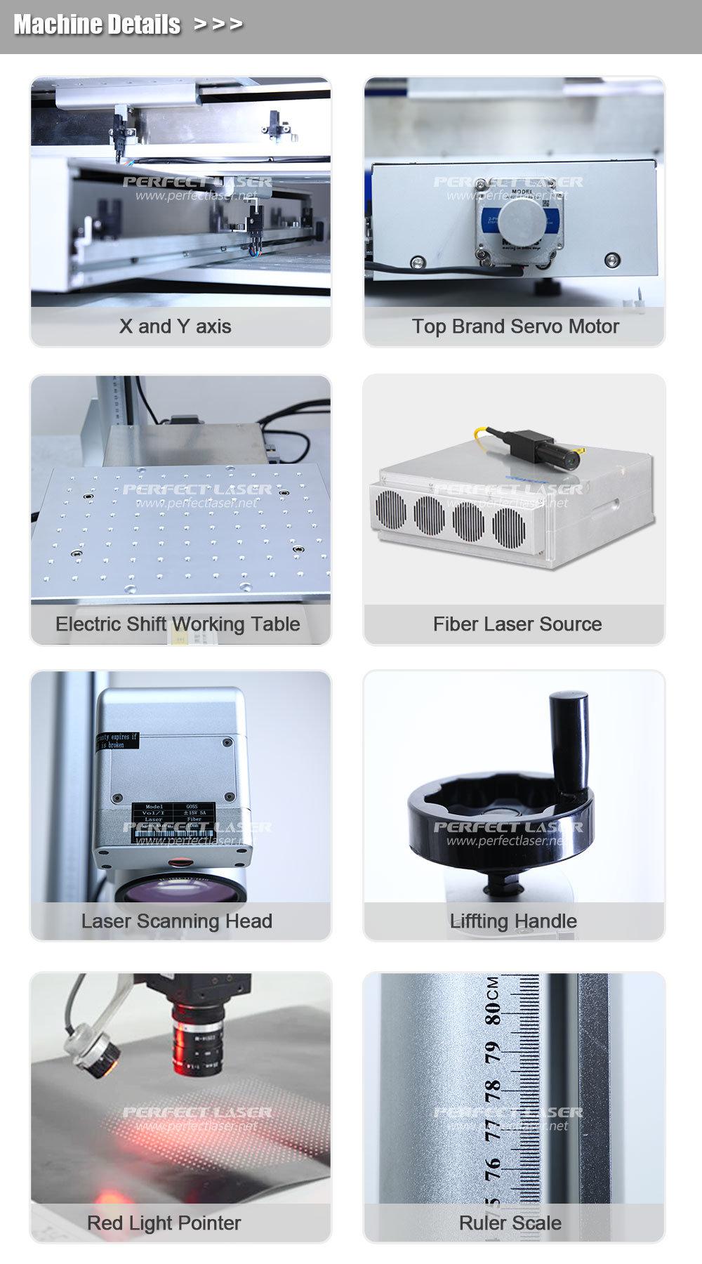 Pedb-400e Large Size Patch Electronic Platform High Precise Bench-Top Fiber Laser Marking Machine