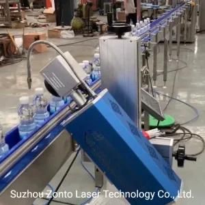 CO2 Laser Marking Machine for Juice Drinking Bottle Packing