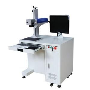 Desktop 20W Metal Label Name Plate Fiber Laser Marking Machine