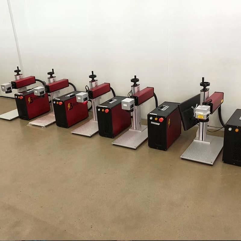 Portable Metal Nameplate Fiber Laser Marking Machine Price